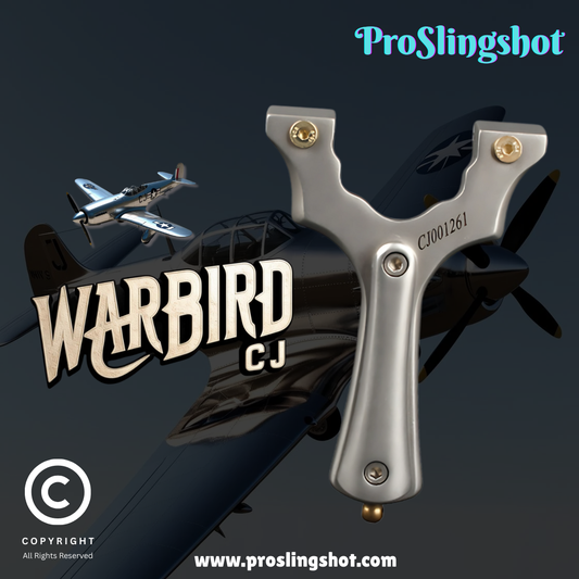 Warbird CJ Stainless Steel Slingshot