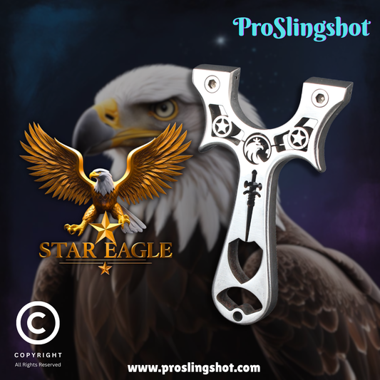 Star Eagle Stainless Steel Slingshot