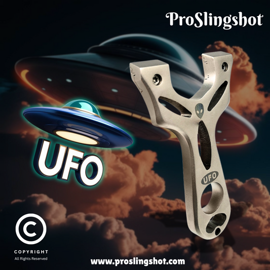 UFO Stainless Steel Slingshot
